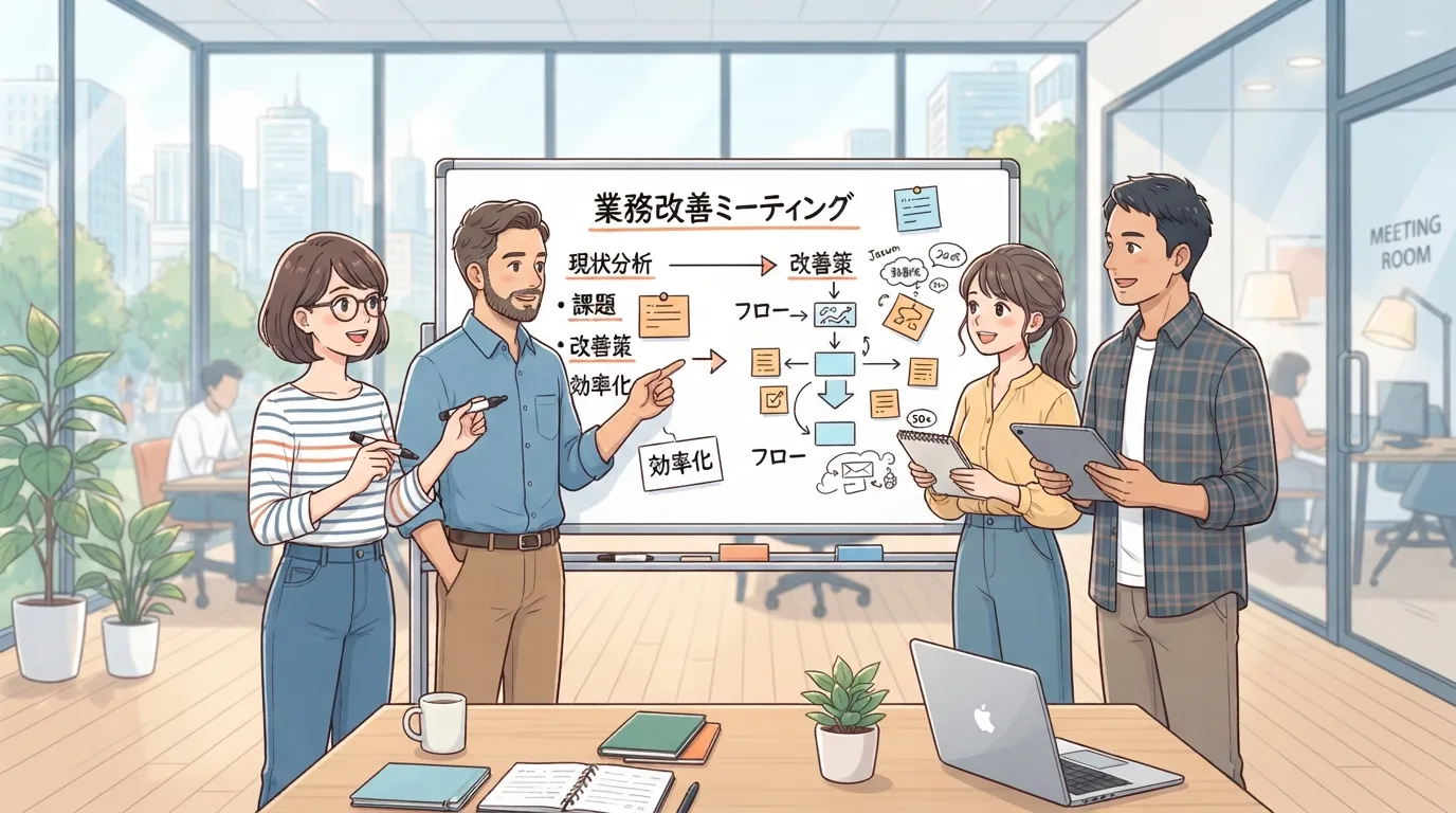 SaaS導入の失敗を立て直すための打ち合わせ風景