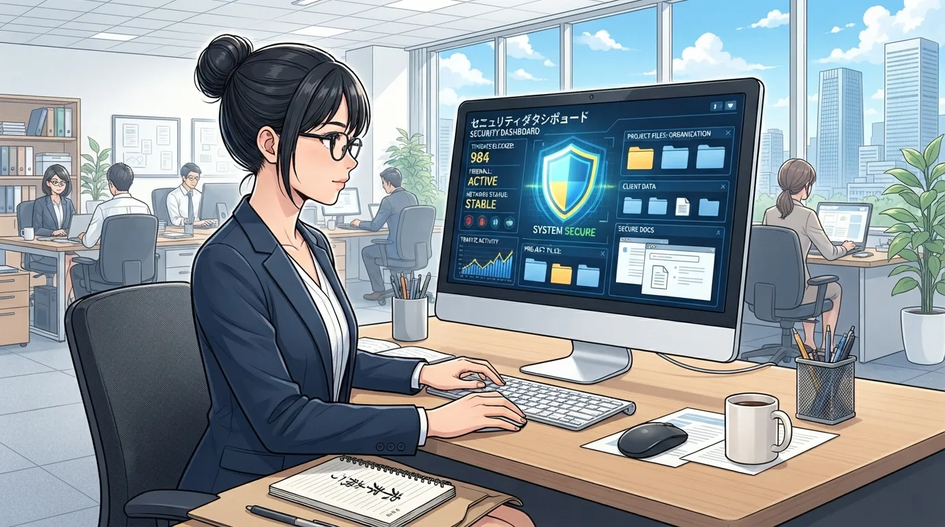 セキュリティ設定を確認する担当者